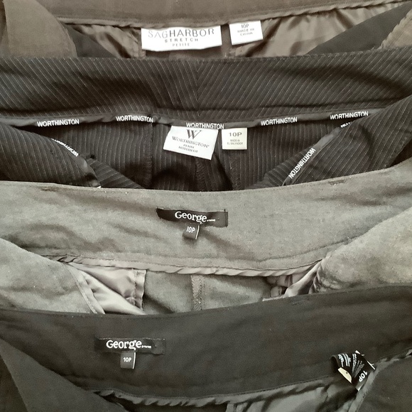 4 Women’s Dress pants 10P - Picture 2 of 4